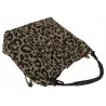 Tommasini  Torebka Damska w Panterkę Listonoszka Worek 3649 Black