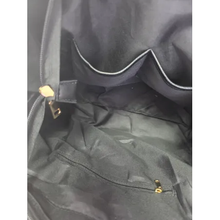 Tommasini Torebka Damska w Panterkę Listonoszka Kuferek 3592 Czarna