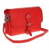 CHARRO Włoska Marka Torebka Damska Listonoszka na Ramię CH662151 Czerwona