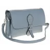 CHARRO Włoska Marka Torebka Damska Listonoszka na Ramię CH662151 Niebieska