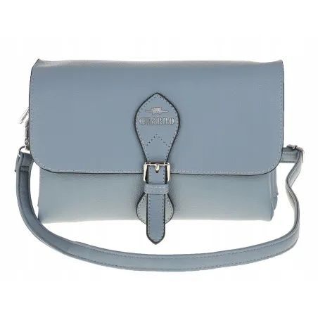 CHARRO Włoska Marka Torebka Damska Listonoszka na Ramię CH662151 Niebieska