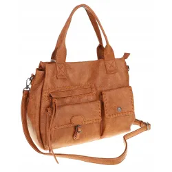 Tommasini Torebka Marka Damska Listonoszka Shopper Miejska SP92581 Brązowa