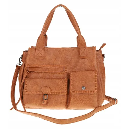 Tommasini Torebka Marka Damska Listonoszka Shopper Miejska SP92581 Brązowa