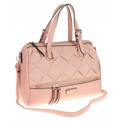 CHARRO Włoska Marka Torebka Damska różowa kuferek Listonoszka CH855638 Pink