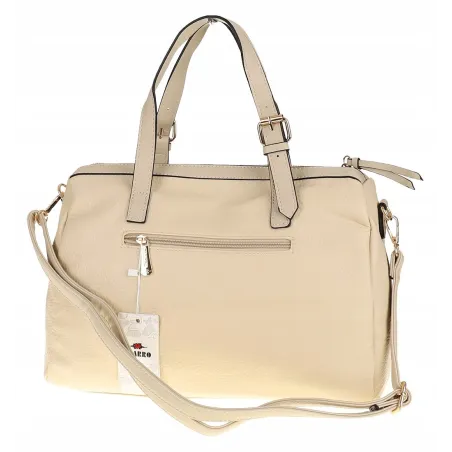 CHARRO Włoska Marka Torebka Damska beżowa kuferek Listonoszka CH855638 Beige