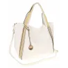 CHARRO Włoska Marka Torebka Damska Biała Shopper Worek Listonoszka CH855633 White