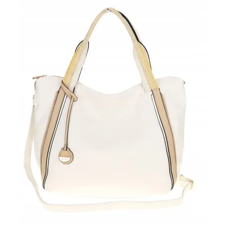 CHARRO Włoska Marka Torebka Damska Biała Shopper Worek Listonoszka CH855633 White