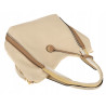 CHARRO Włoska Marka Torebka Damska Beżowa Worek Listonoszka CH855633 Beige