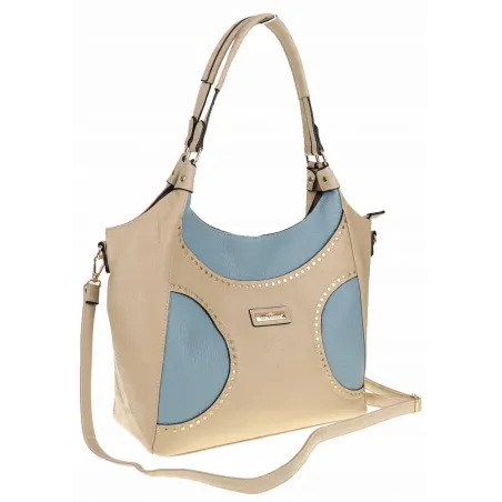 Torebka Damska Włoskiej Marki CHARRO Shopperka Listonoszka CH993 Khaki