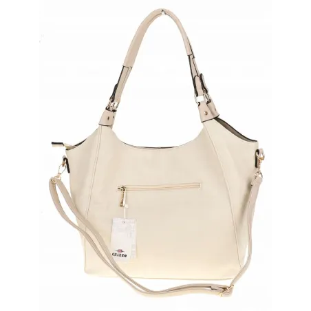 Torebka Damska Włoskiej Marki CHARRO Shopperka Listonoszka CH993 Beige