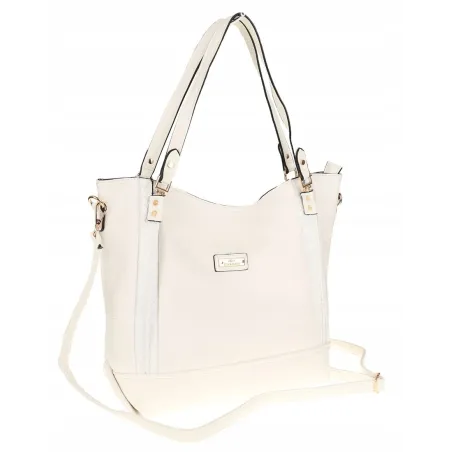 Torebka Damska Biała Shopperka Włoskiej marki CHARRO Modna CH991 White