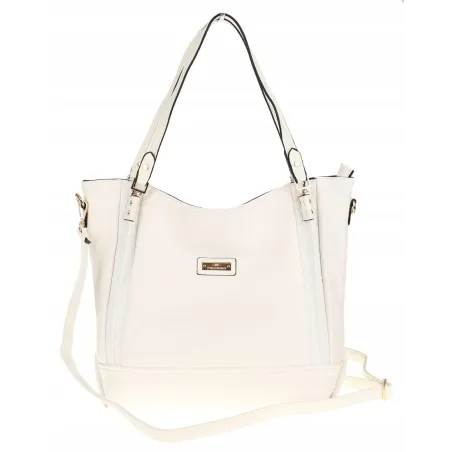 Torebka Damska Biała Shopperka Włoskiej marki CHARRO Modna CH991 White