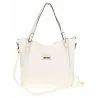 Torebka Damska Biała Shopperka Włoskiej marki CHARRO Modna CH991 White