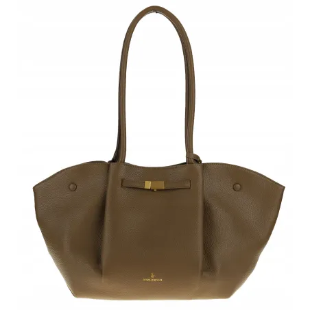 Regina Schrecker Torebka Damska Shopper Zielona na Ramię RS5022 Army Green