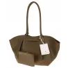 Regina Schrecker Torebka Damska Shopper Zielona na Ramię RS5022 Army Green