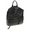 Tommasini Torebka Damska Czarna Plecak 2w1 Modna Shopperka SP92591 Black