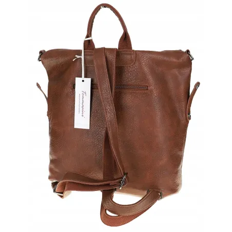 Tommasini Torebka Damska Brązowa Plecak 2w1 Shopperka Modna SP92591 Brown