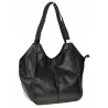 Torebka Damska Duża Modna Włoskiej Marki Shopperka L16730 Czarna