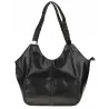 Torebka Damska Duża Modna Włoskiej Marki Shopperka L16730 Czarna