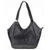 Torebka Damska Duża Miejska Włoskiej Marki Shopper L16730 Granatowa