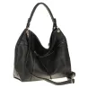 Tommasini Torebka Damska MIejsja Torba Modna Listonoszka Worek 6165 Czarna
