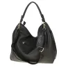 Tommasini Torebka Damska MIejsja Torba Modna Listonoszka Worek 6165 Czarna