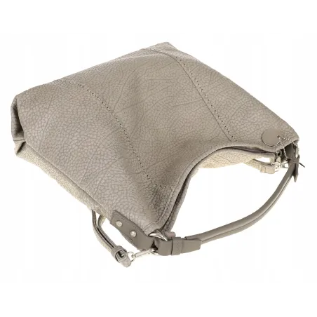 Tommasini Torebka Damska Włoskiej Marki Listonoszka Shopper 35101 Grey