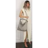 Tommasini Torebka Damska Włoskiej Marki Listonoszka Shopper 35101 Grey