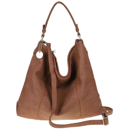 Tommasini Torebka Damska Włoskiej Marki Listonoszka Shopper 35101 Stone