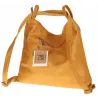 Paolo BAGS Torebka Damska Włoskiej Marki Worek Plecak 2w1 S900230 Yellow