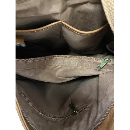 Paolo BAGS Torebka Damska Włoskiej Marki Worek Plecak 2w1 S900230 Yellow