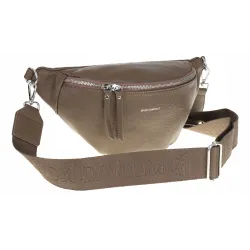 Regina Schrecker Torebka Damska Szara Nerka Modna Listonoszka RS4844 Grey