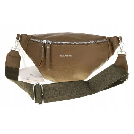 Regina Schrecker Torebka Damska Zielona Nerka Listonoszka RS4844 Green