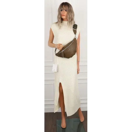 Regina Schrecker Torebka Damska Zielona Nerka Listonoszka RS4844 Green