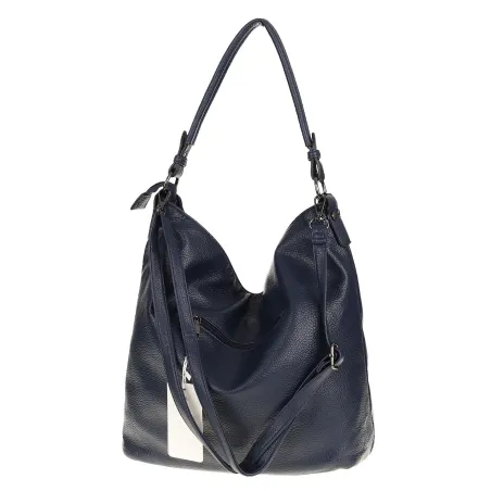 Torebka Damska Modna na Ramię Elegancka Listonoszka Worek A4 LH2502 Blue