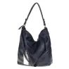 Torebka Damska Modna na Ramię Elegancka Listonoszka Worek A4 LH2502 Blue