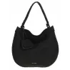 Regina Schrecker Torebka Damska Worek Torba A4 na Ramię RS5189 Czarna