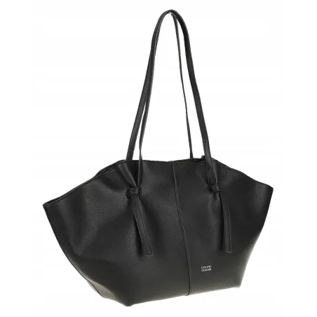 Torebka damska shopper A4 elegancka do pracy włoska marka CC80613 Czarna