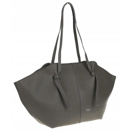 Torebka damska shopper A4 elegancka do pracy włoska marka CC80613 Szara