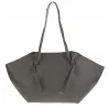 Torebka damska shopper A4 elegancka do pracy włoska marka CC80613 Szara
