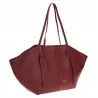Torebka damska shopper A4 elegancka do pracy włoska marka CC80613 Czerwona