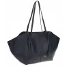 Torebka damska shopper A4 elegancka do pracy włoska marka CC80613 Granatowa