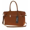 Torebka Damska listonoszka na ramię shopper duża pojemna torba 3642 Brązowa