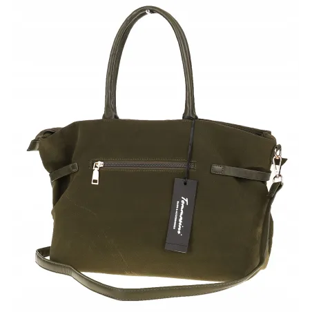 Torebka Damska listonoszka na ramię shopper duża pojemna torba 3642 Zielona