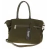 Torebka Damska listonoszka na ramię shopper duża pojemna torba 3642 Zielona