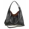 Torebka Damska Coveri Collection włoska marka A4 na ramię CC6582 Czarna