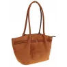 Torebka damska shopper duża elegancka do pracy A4 modna CMCTJ2961 Brązowa