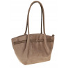 Torebka damska shopper duża elegancka do pracy A4 modna CMCTJ2961 Beżowa