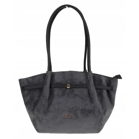 Torebka damska shopper duża elegancka do pracy A4 modna CMCTJ2961 Granatowa