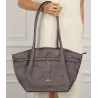 Torebka damska shopper duża elegancka do pracy A4 modna CMCTJ2961 Szarna